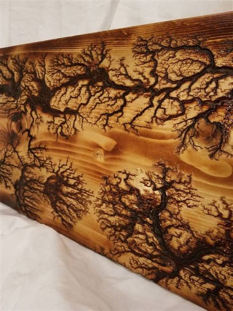 Fractal Burnt Wall Hanging Wood Art Projects Wood Burn Designs Wood