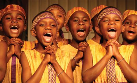 African Childrens Choir At Mixed Voice Choral Childrens