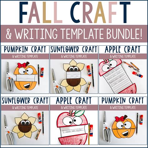 Fall Craft And Writing Template Bundle — Stephanie Nash