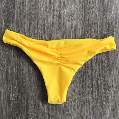 Swim Itsy Bitsy Yellow Bikini Poshmark