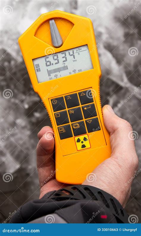 Dosimeter Radiation Measurement Instrument Stock Photos Image 33010663