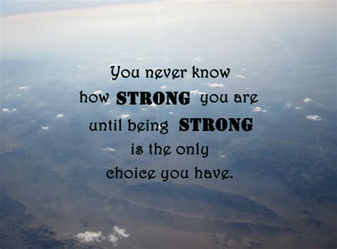 Quotes About Being Brave And Strong Quotesgram