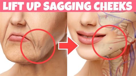 face lifting massage for sagging cheeks sagging jowls laugh lines anti aging lymphatic