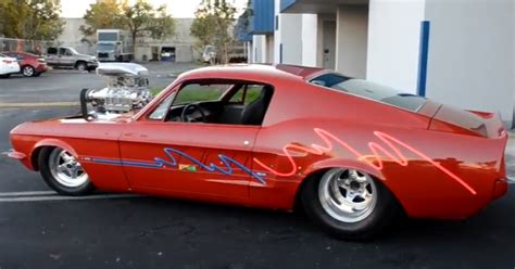 1000hp 1967 Ford Mustang Pro Street Monster Hot Cars