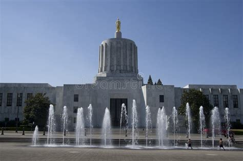 Oregon State Capital Editorial Stock Image Image Of Beautiful 78239244
