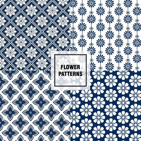 Elegant Floral Patterns Vector Free Download