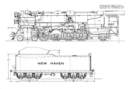 Nh Nynhandh New Haven Railroad 4 8 2 R2a Class Mountain Steam Locomotive