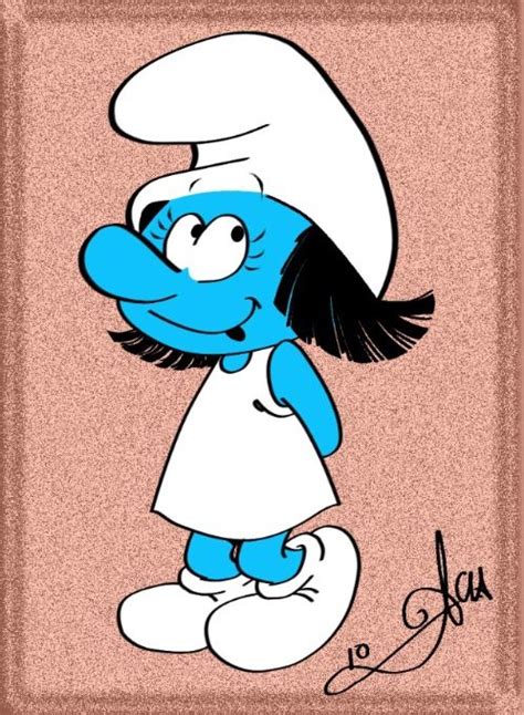 As She Was First Created Smurfette Favorite Cartoon Character