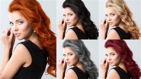 How To Change Hair Color Darkbrunette To Other Colors Photoshop