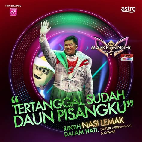 12 celebrity performers wear costumes to conceal identities. Tonton Dan Strim Konsert The Masked Singer Malaysia Yang ...