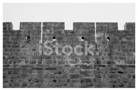 Castle Wall Stock Photo Royalty Free Freeimages