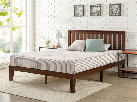 Absolutely très chic for your french countryside aesthetic but also distinct and bold enough for a modern industrial style loft, the florence metal platform bed completes what ever look you're going for. Zinus Vivek 37" Wood Platform Bed Frame, Full - Walmart ...