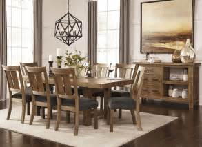 Gray dining room sets at affordable price with free nationwide delivery. Tamilo Gray/Brown Rectangular Extendable Dining Room Set ...