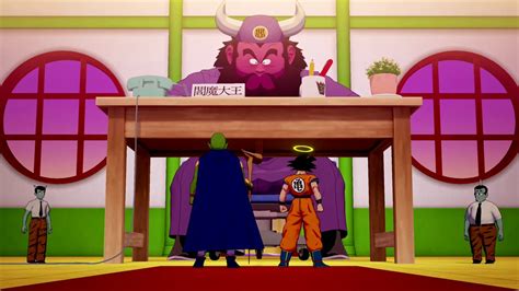 As it turns out, this scene outlines the seconds before that 5 minute countdown started. Dragon Ball Z: Kakarot - King Yemma's Quiz - All Correct ...
