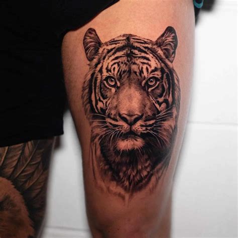 Update More Than 71 Realism Tiger Tattoo Super Hot Esthdonghoadian