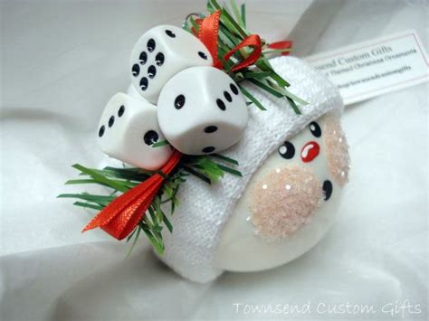 bunco bunko t ornaments dice townsend custom ts sample etsy christmas crafts for ts