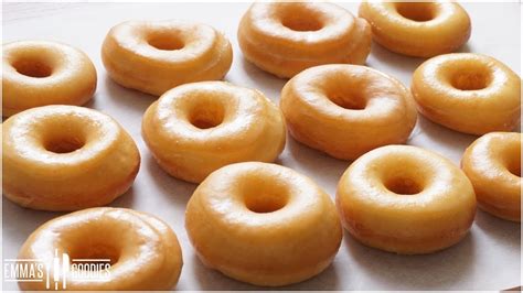Stir into the milk and flour mixture, then mix in the butter. Melt In Your Mouth Glazed Donuts Recipe ( How to make the ...