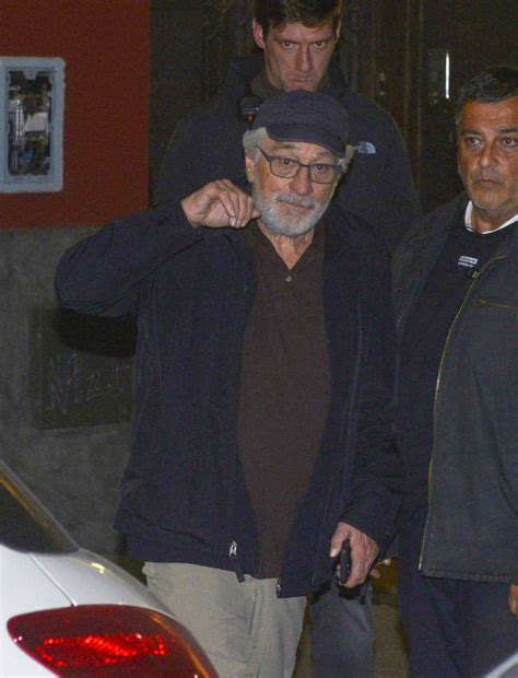 Photo Exclusif Alors Que Robert De Niro Est En Tournage Pour La S Rie Nada Buenos Aires