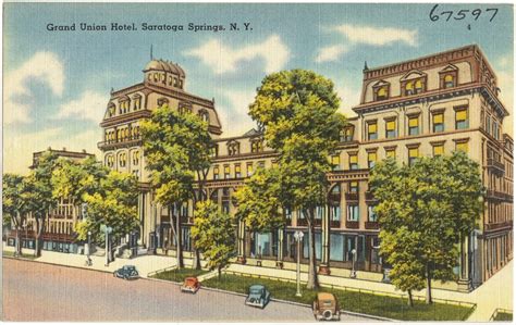 Grand Union Hotel Saratoga Springs N Y Digital Commonwealth