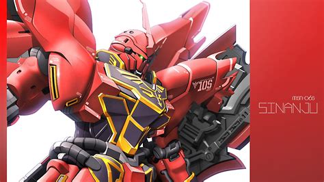 Anime Mech Gundam Toy Machine Comics Sinanju Mecha Comic Book Action Figure HD