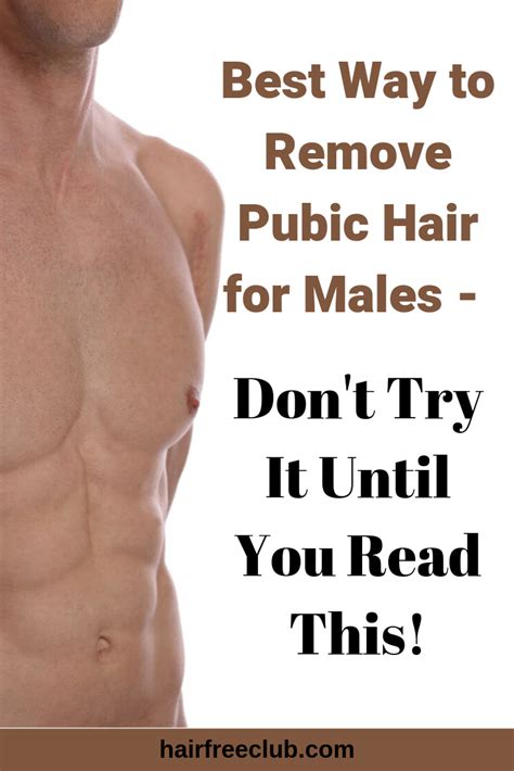 mens pubic hair removal antique image