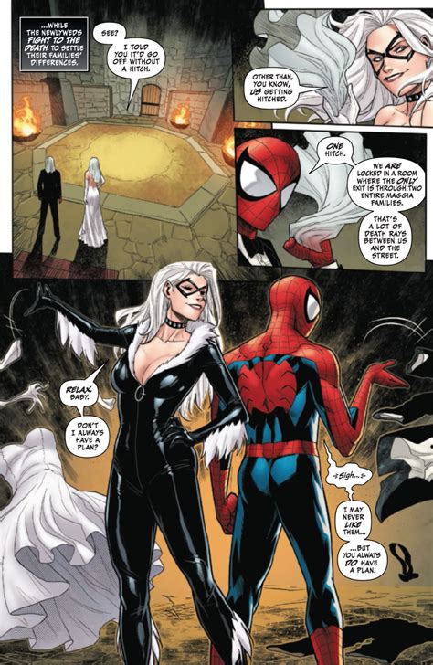 Exclusive Preview Black Cat Annual 1 Black Cat Marvel Spiderman