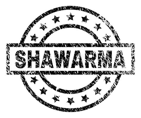 Shawarma Stamp Stock Illustrations 155 Shawarma Stamp Stock