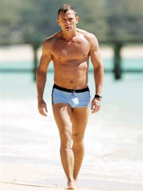 Sexy Shirtless Stars Daniel Craig Daniel Craig James Bond And