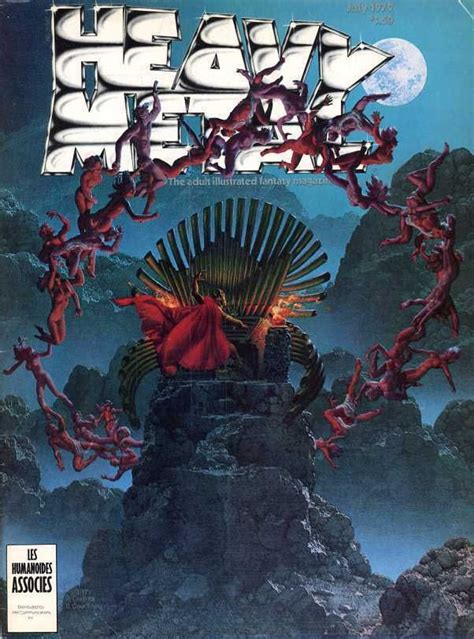 Lot Of Heavy Metal Magazines 1979 Full Year 12 Issues Stunning Bonus