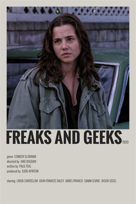 Freaks And Geeks Minimalist Alternative Anime Poster Movies To Watch