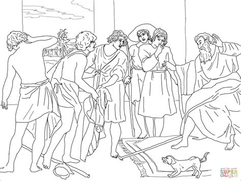 Joseph In Prison Coloring Page at GetDrawings | Free download