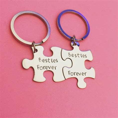 Besties Forever Best Friend T Bestie T Besties Keychains