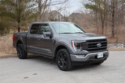 Pickup Truck Review 2021 Ford F 150 Lariat Hybrid Driving