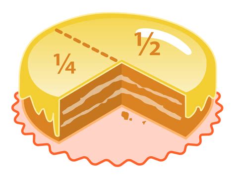 Fractions Clipart Half Eaten Pizza Fractions Half Eaten Pizza