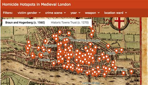 London Murder Map