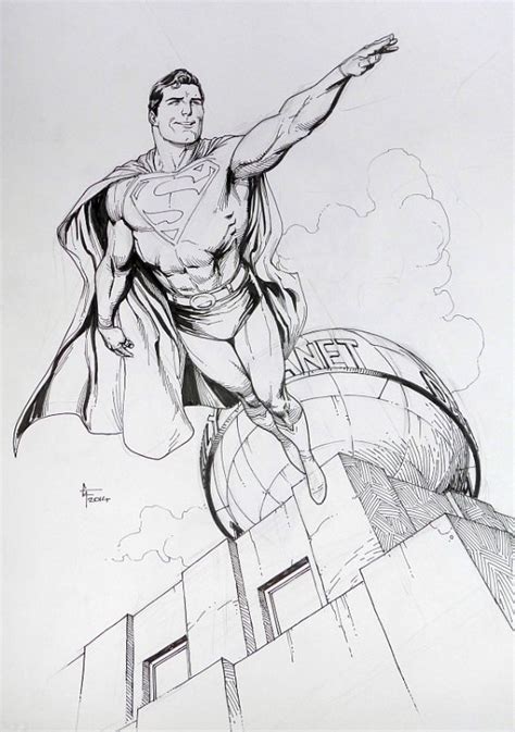 Superman Gary Frank In Achim Reineckes Frank Gary Comic Art