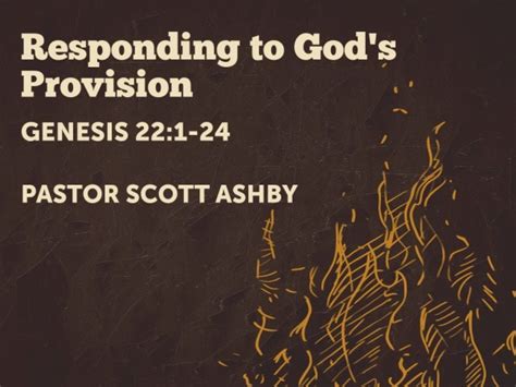 Responding To Gods Provision Faithlife Sermons