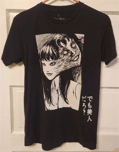 Tomie Junji Ito Collection Crunchyroll Classic Anime T Shirt Black Tee