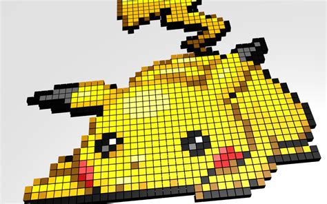 Pokemon Blocks Pixel Art Wallpapers Hd Desktop And Mobile Backgrounds