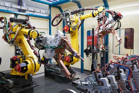 Fanuc spot welding robots will improve weld quality. FANUC R-1000 industrial robot series