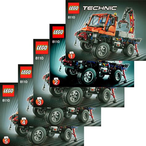 LEGO Mercedes Benz Unimog U 400 Set 8110 Instructions Brick Owl