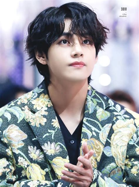 | bangtantv/youtubealthough we knew he was growing out his hair, this hairstyle gave a whole different aura to his image! BTS V Archives - News24xx