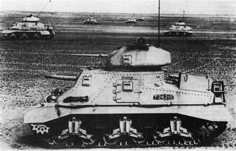 May 1942 British M3 Lee Tanks This Tank Named After Civil War
