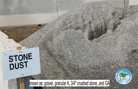 Crushed Stone & Stone Dust - BV LAWN SERVICES AND LANDSCAPING