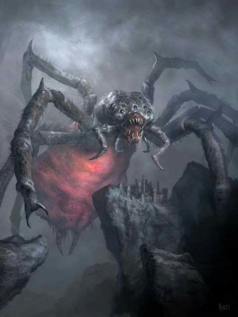 7 Giant Spider Ideas Giant Spider Dark Fantasy Monster Art