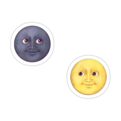 Moon Emoji Set Sticker By Pepeking Moon Emoji Emoji Set Emoji Stickers