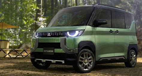 New Mitsubishi Delica Mini Is A Rugged Kei Car That Looks Both Cute And