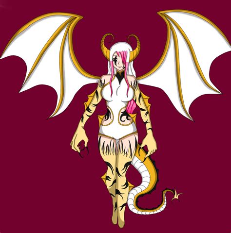 Fairy Tail Oc Diana Demon Form By Theblackberrykey On
