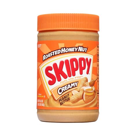 Skippy Roasted Nut Creamy Peanut Butter 462g 163oz American Food Mart