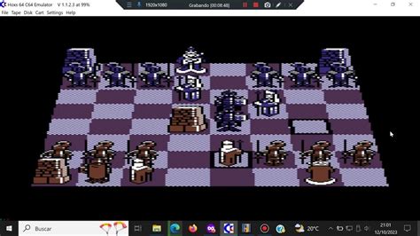 Battle Chess Commodore 64 Hoxs64 Test Windows 10 Youtube